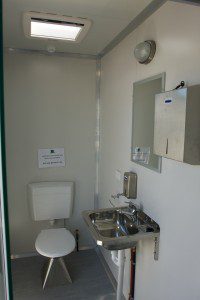 BBB Caravan Series Amenities Toilet View