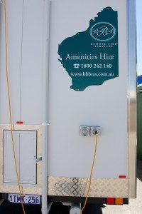 BBB Caravan Series Amenities Rear View