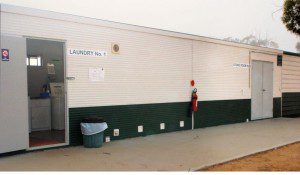 Laundry/Storeroom Outside